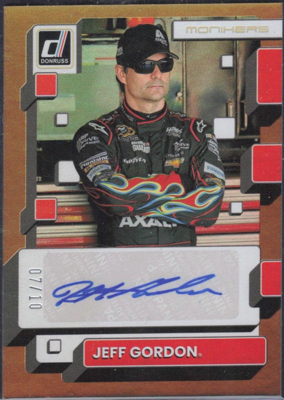 Jeff Gordon [Holo Gold] #M-JG