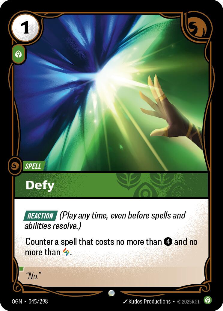 Defy [Foil] #45