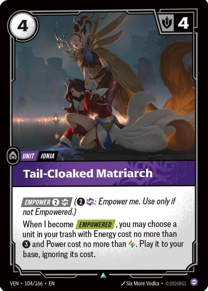 Tail-Cloaked Matriarch [Foil] #104