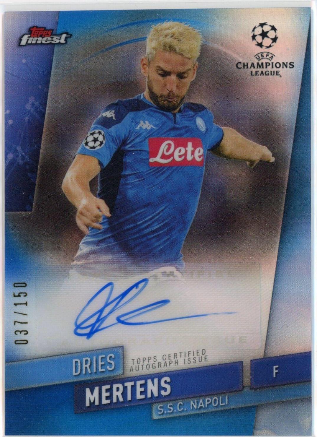Dries Mertens [Blue Refractor] #FA-DM