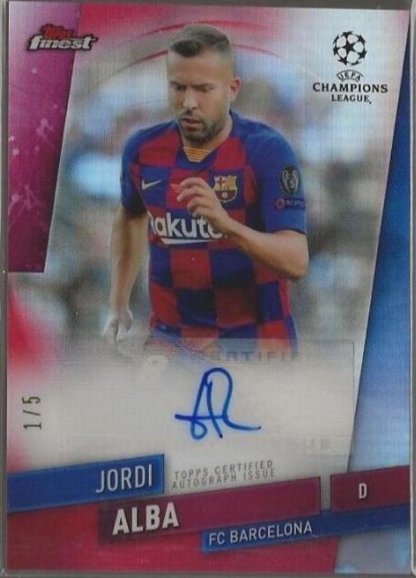 Jordi Alba [Red Refractor] #FA-JA