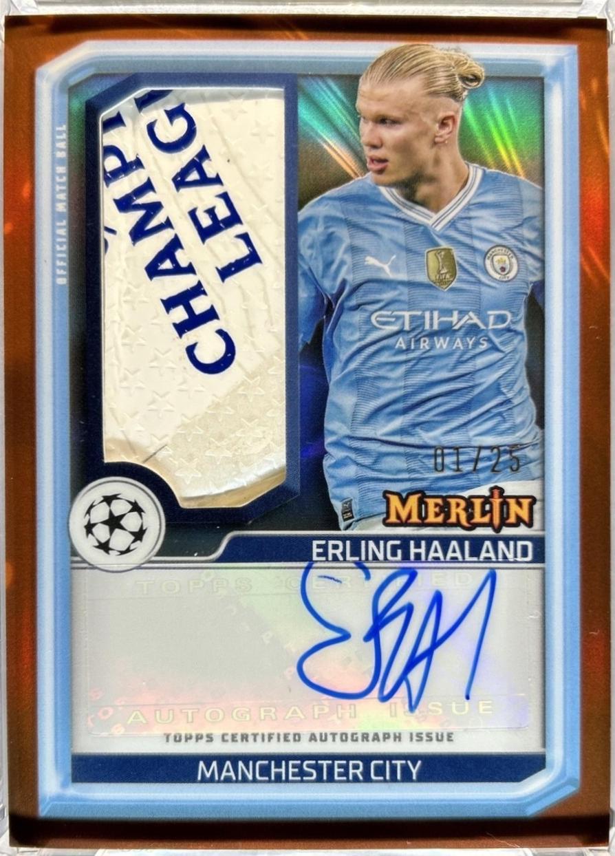 Erling Haaland [Orange Refractor] #MBS-EH