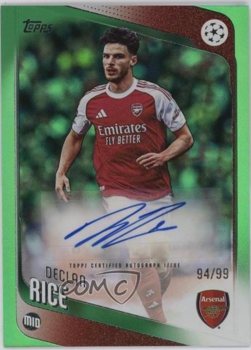 Declan Rice [Green Foil] #BA-DR