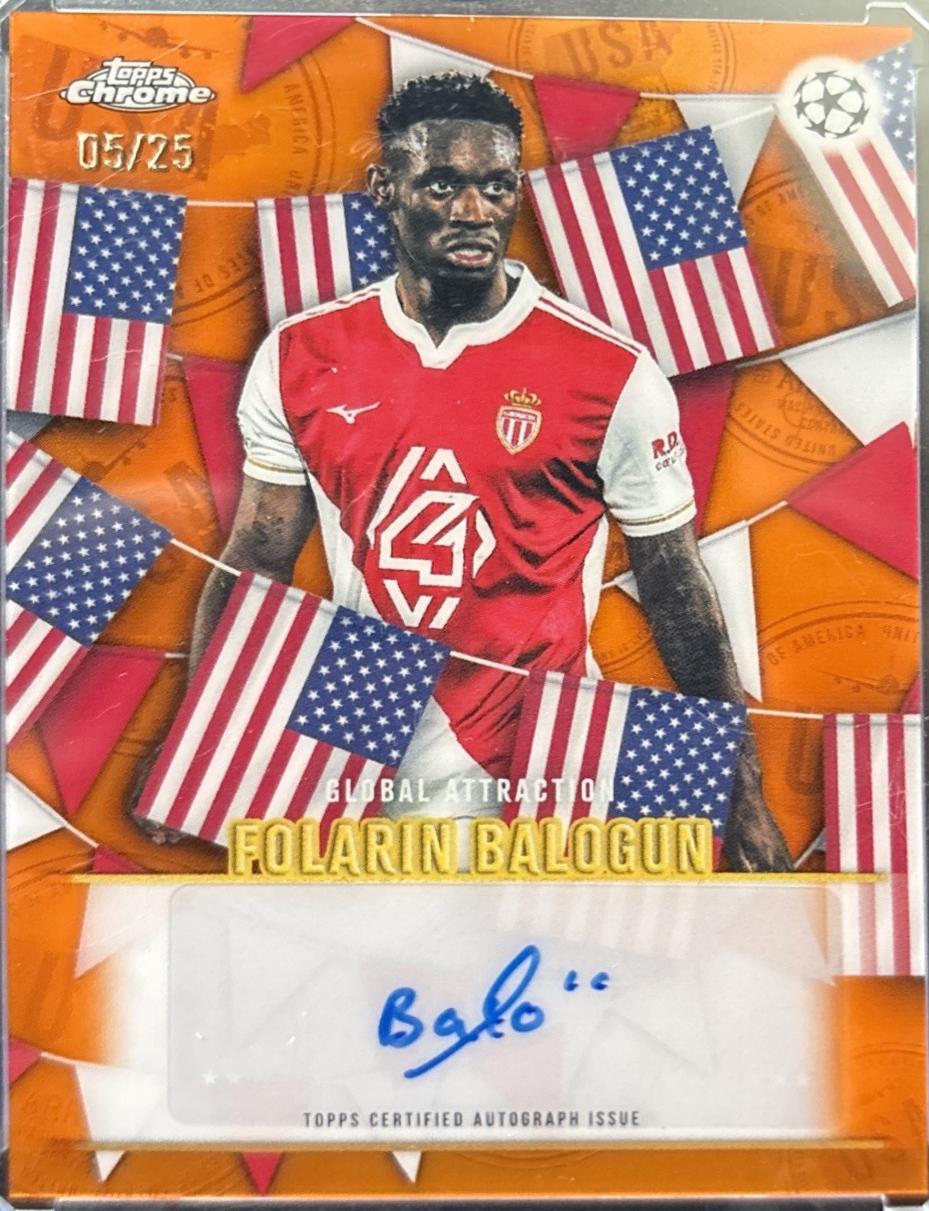 Folarin Balogun [Gold] #CA-FB
