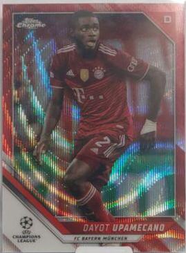 Dayot Upamecano [Red Wave Refractor] #119