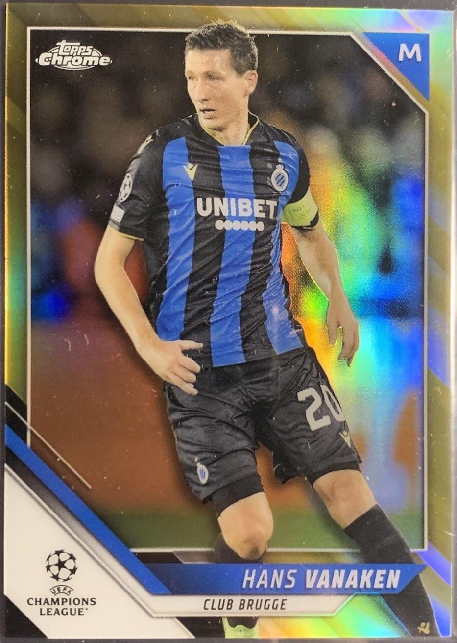 Hans Vanaken [Gold Refractor] #17