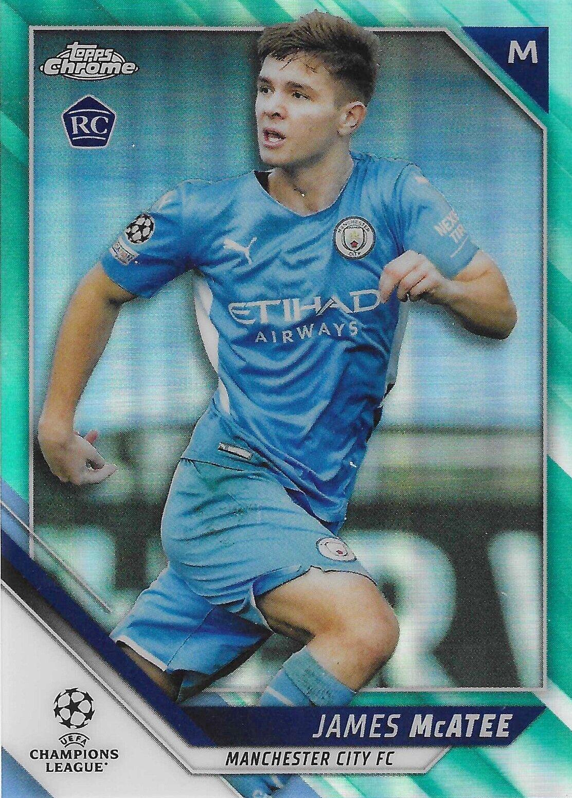 James Mcatee [Aqua Refractor] #53