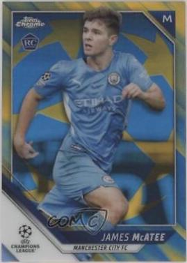 James Mcatee [Blue & Gold Starball Refractor] #53