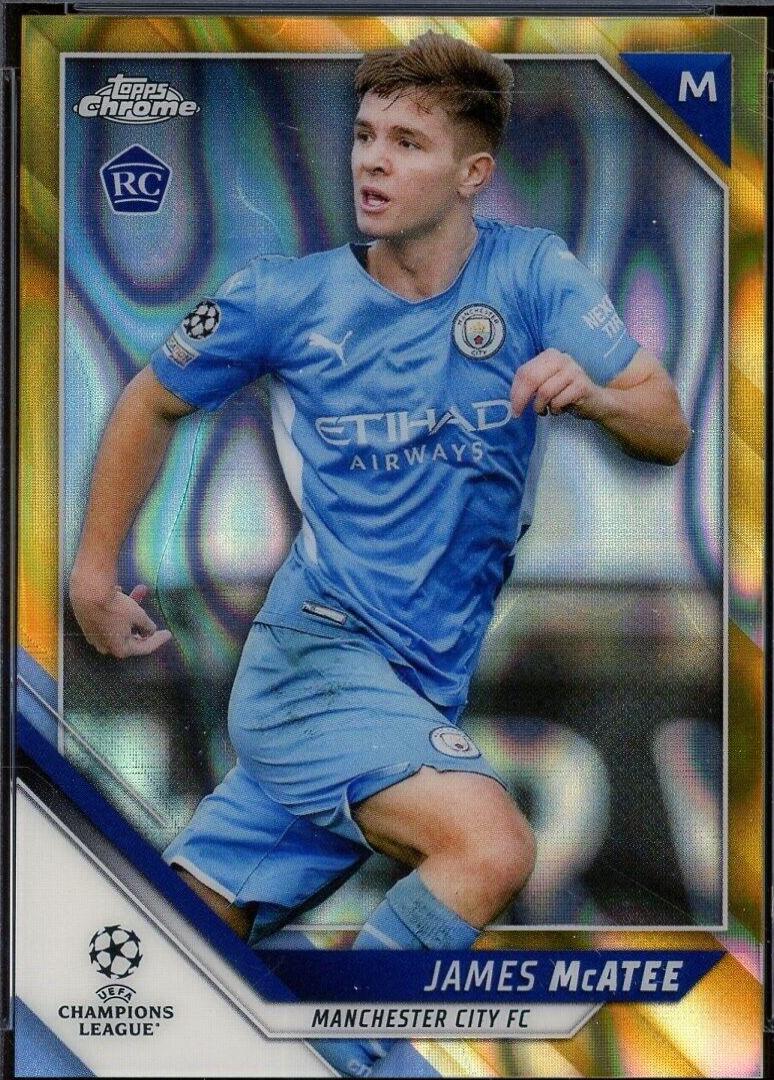 James Mcatee [Gold Lava Refractor] #53
