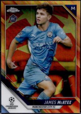 James Mcatee [Red & Gold Starball Refractor] #53