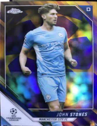 John Stones [Purple & Gold Starball Refractor] #24