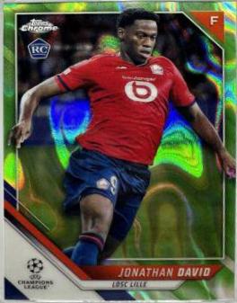Jonathan David [Neon Green Lava Refractor] #191