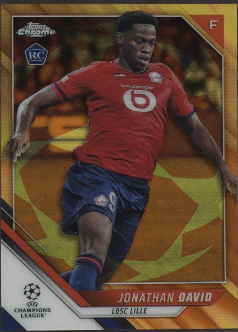 Jonathan David [Orange & Gold Starball Refractor] #191