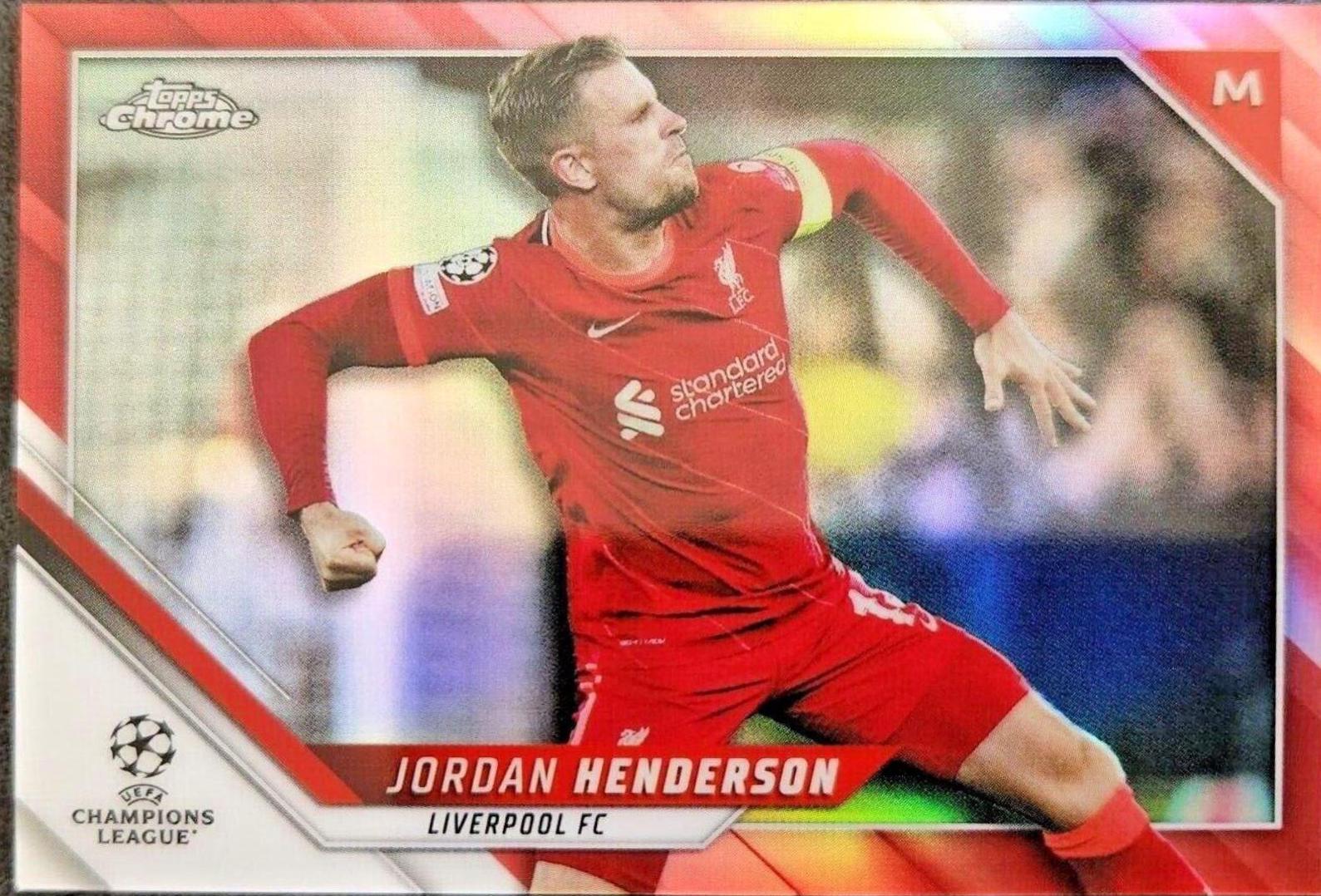 Jordan Henderson [Red Refractor] #16