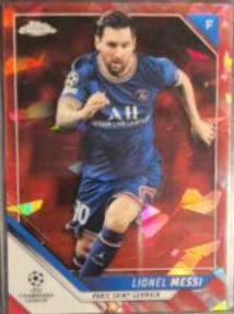 Lionel Messi [Red Refractor] #100