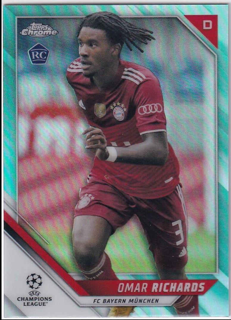 Omar Richards [Aqua Refractor] #146