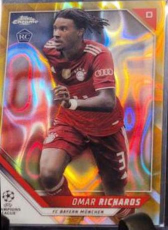 Omar Richards [Gold Lava Refractor] #146