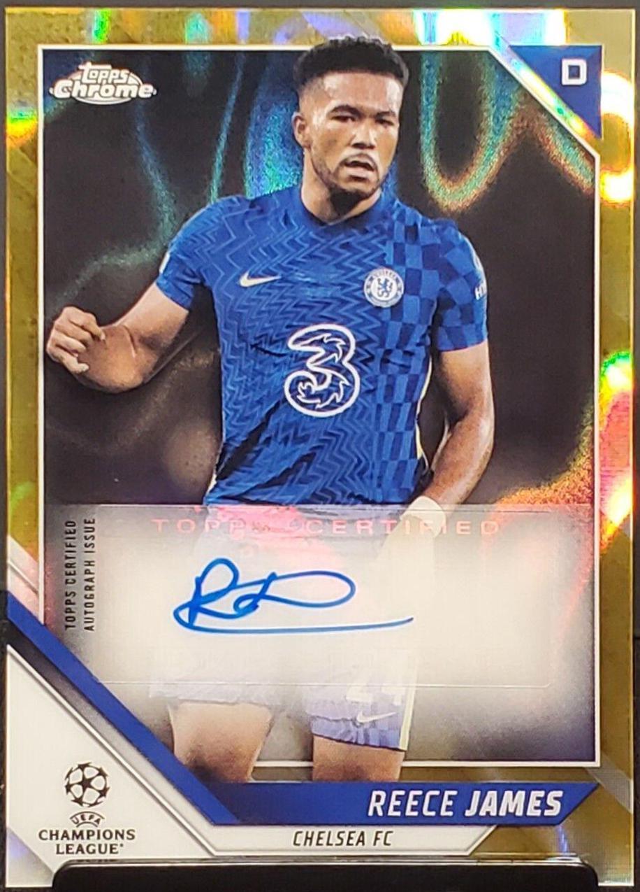 Reece James [Gold Lava Refractor] #35
