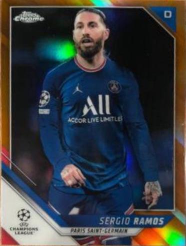 Sergio Ramos [Orange Refractor] #71