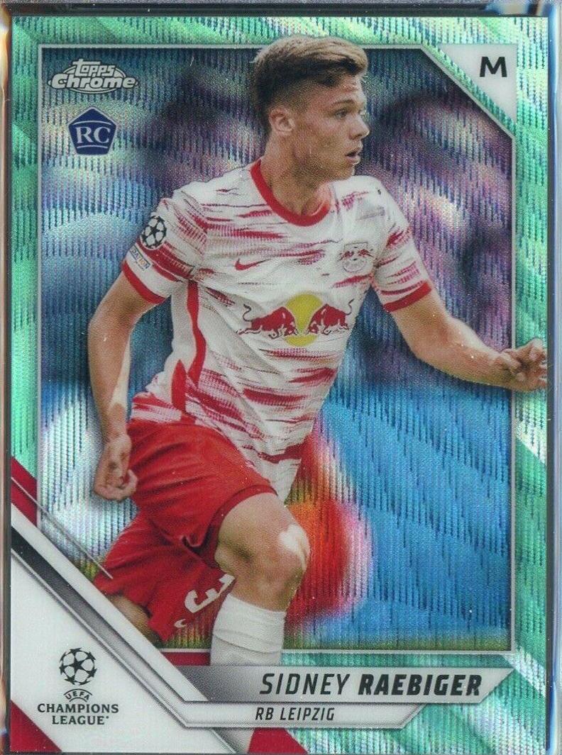 Sidney Raebiger [Aqua Wave Refractor] #60