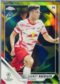Sidney Raebiger [Black & Gold Starball Refractor] #60