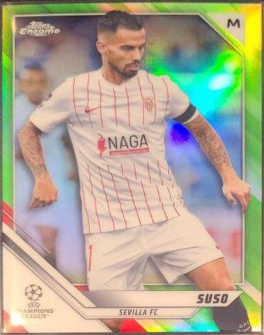 Suso [Neon Green Wave Refractor] #169