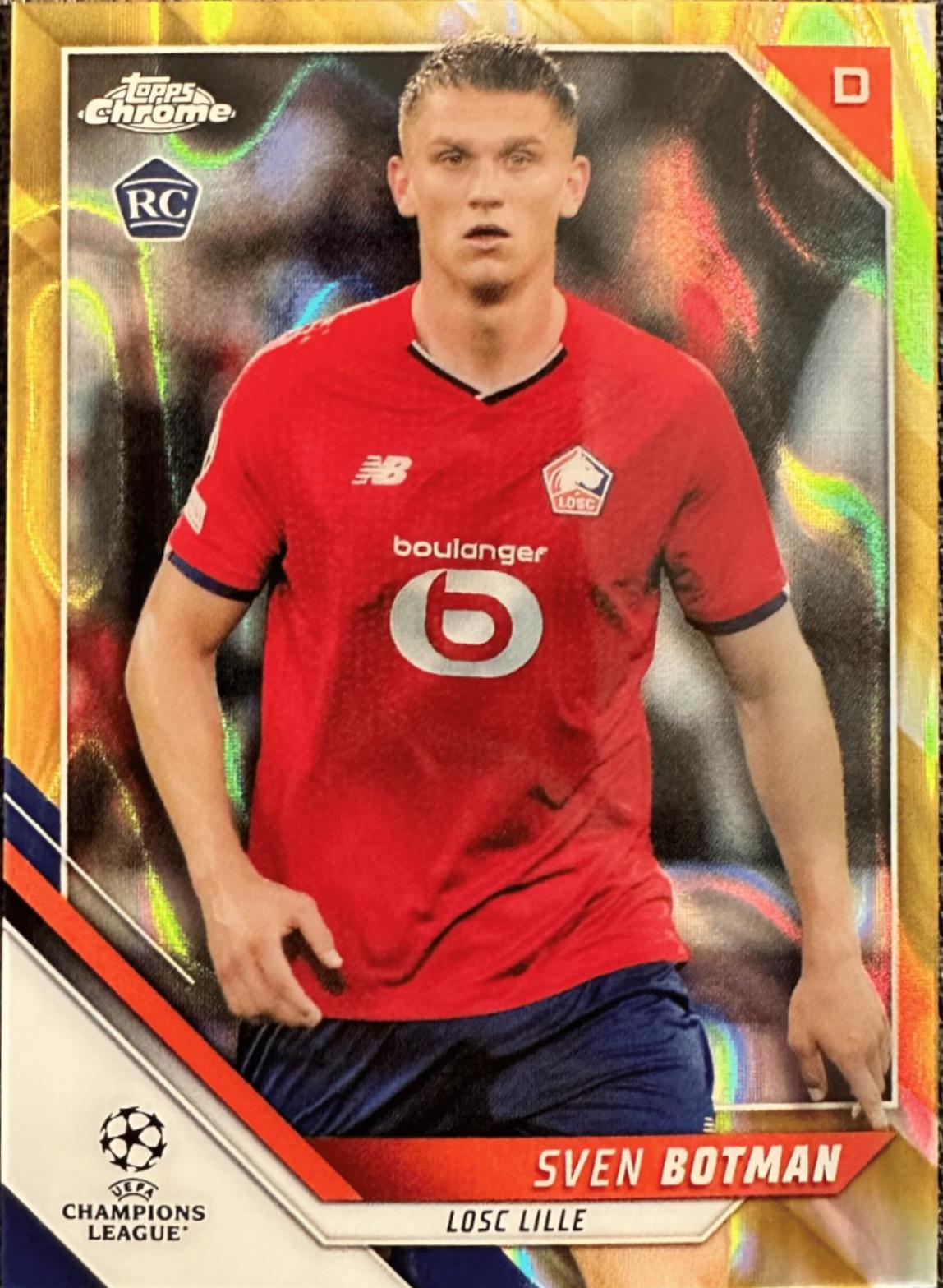 Sven Botman [Gold Lava Refractor] #9
