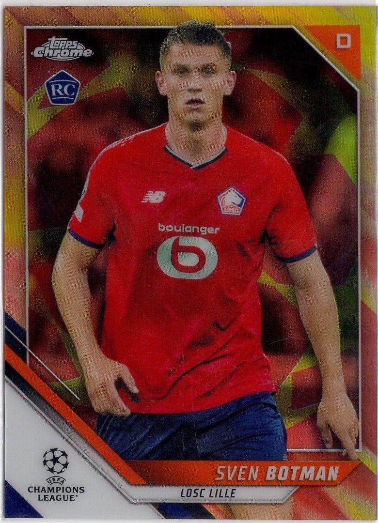 Sven Botman [Orange & Gold Starball Refractor] #9