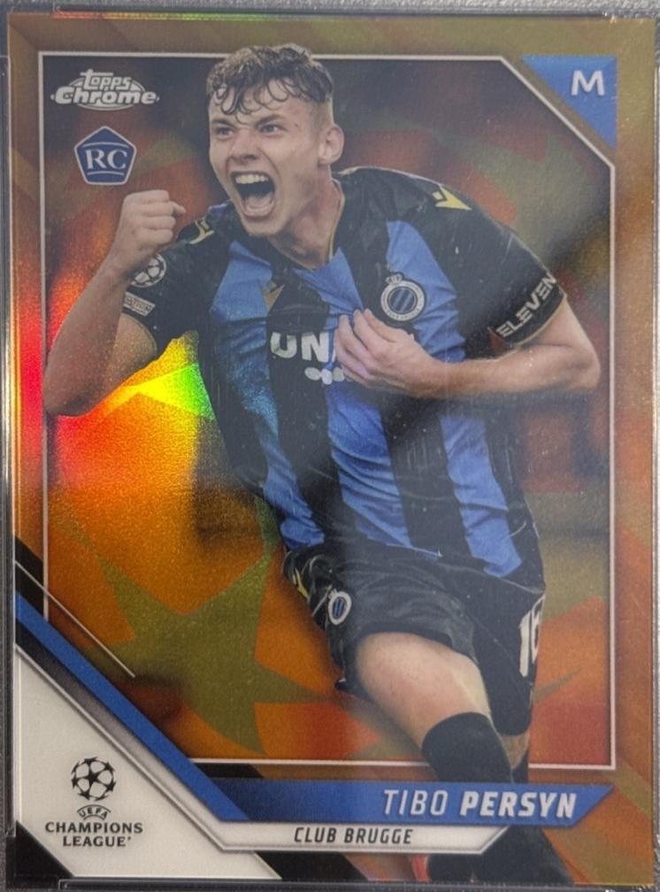 Tibo Persyn [Orange & Gold Starball Refractor] #40