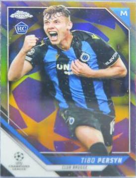 Tibo Persyn [Purple & Gold Starball Refractor] #40