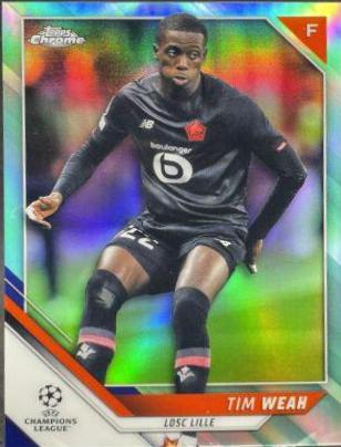 Tim Weah [Aqua Refractor] #189