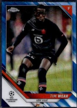 Tim Weah [Blue Wave Refractor] #189