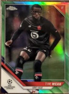 Tim Weah [Neon Green Refractor] #189