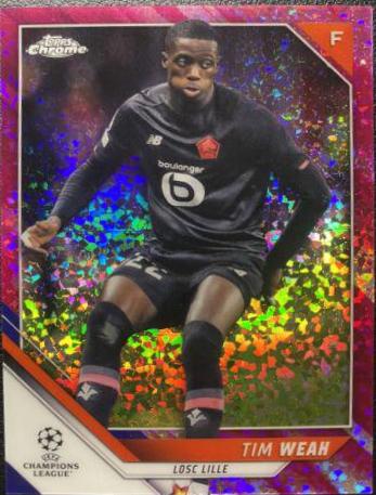 Tim Weah [Pink Mini Diamond Refractor] #189
