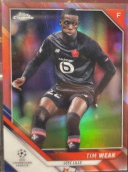 Tim Weah [Rose Gold Refractor] #189