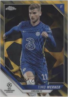 Timo Werner [Black & Gold Starball Refractor] #130