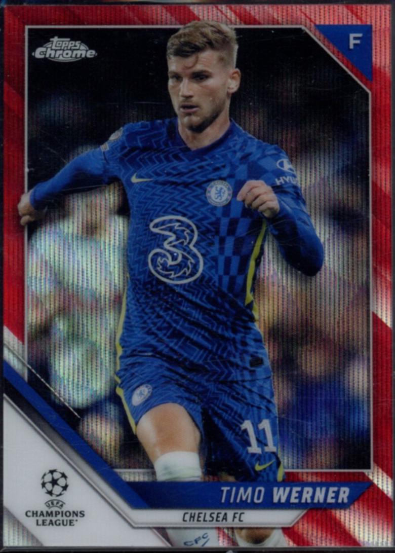Timo Werner [Red Wave Refractor] #130