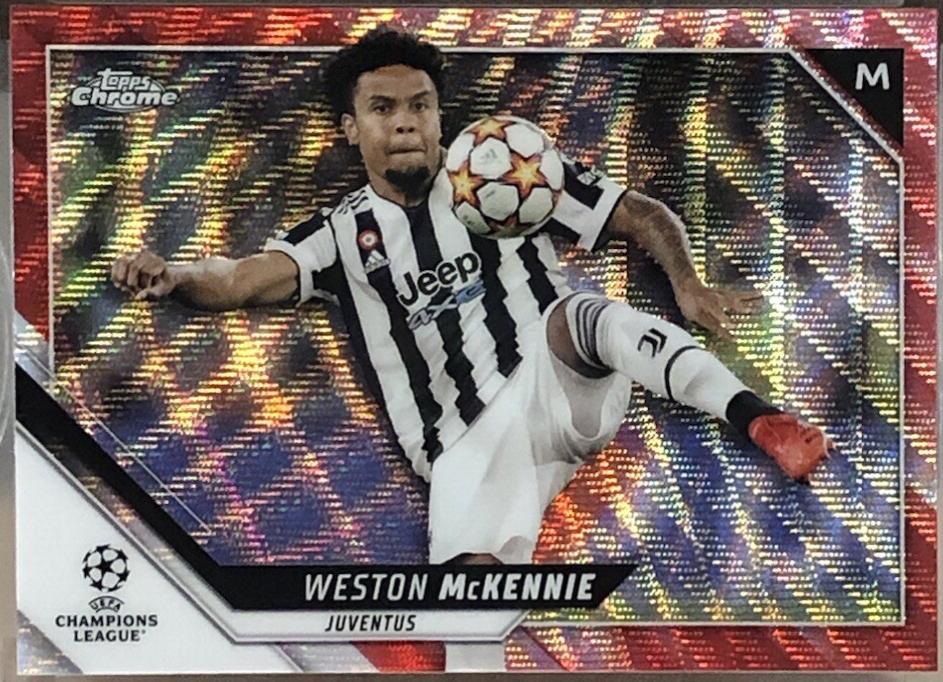 Weston Mckennie [Red Wave Refractor] #175