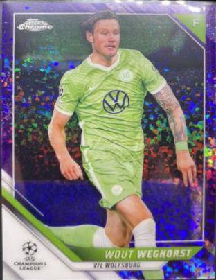 Wout Weghorst [Purple Mini Diamond Refractor] #91