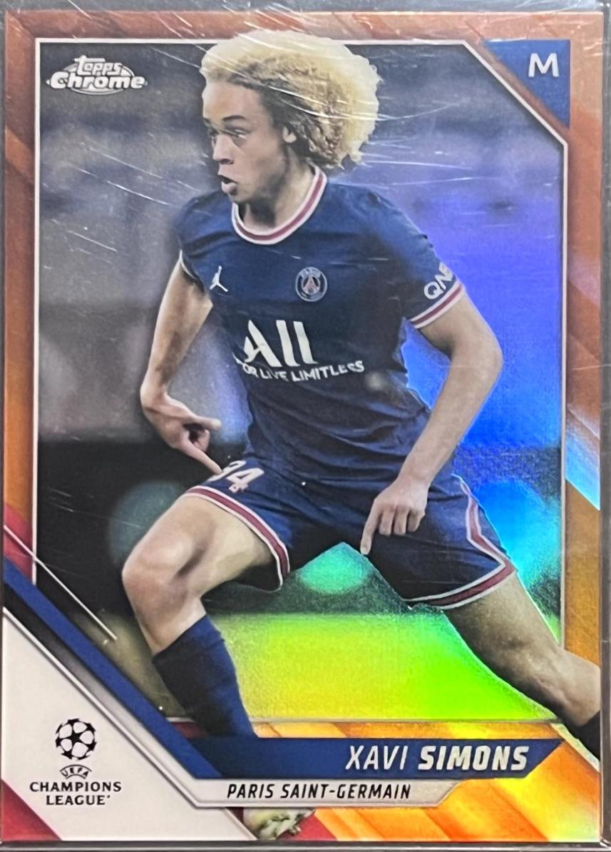 Xavi Simons [Orange Refractor] #182