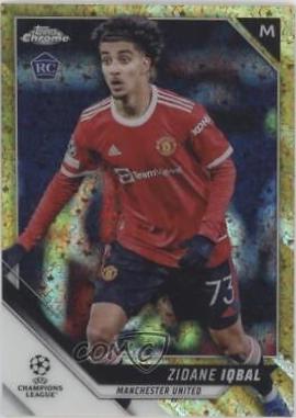 Zidane Iqbal [Gold Mini Diamond Refractor] #102