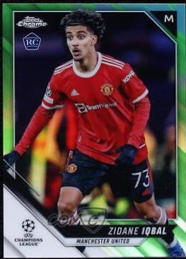 Zidane Iqbal [Neon Green Refractor] #102