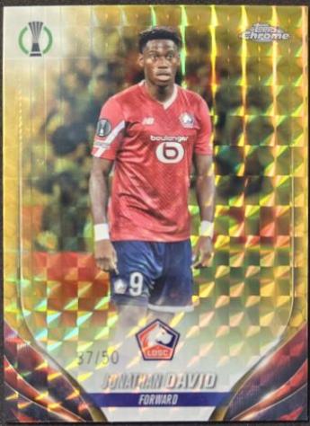 Jonathan David [Geometric Gold Refractor] #117