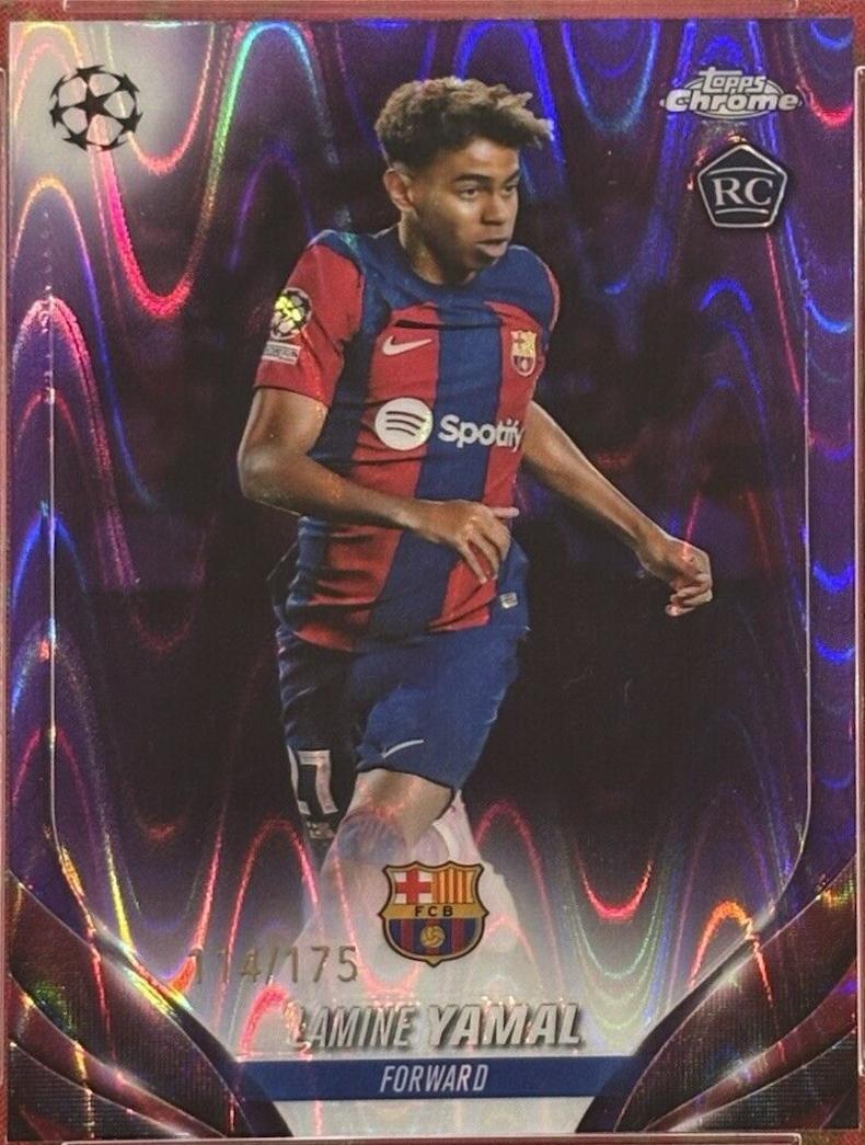 Lamine Yamal [Purple RayWave Refractor] #64