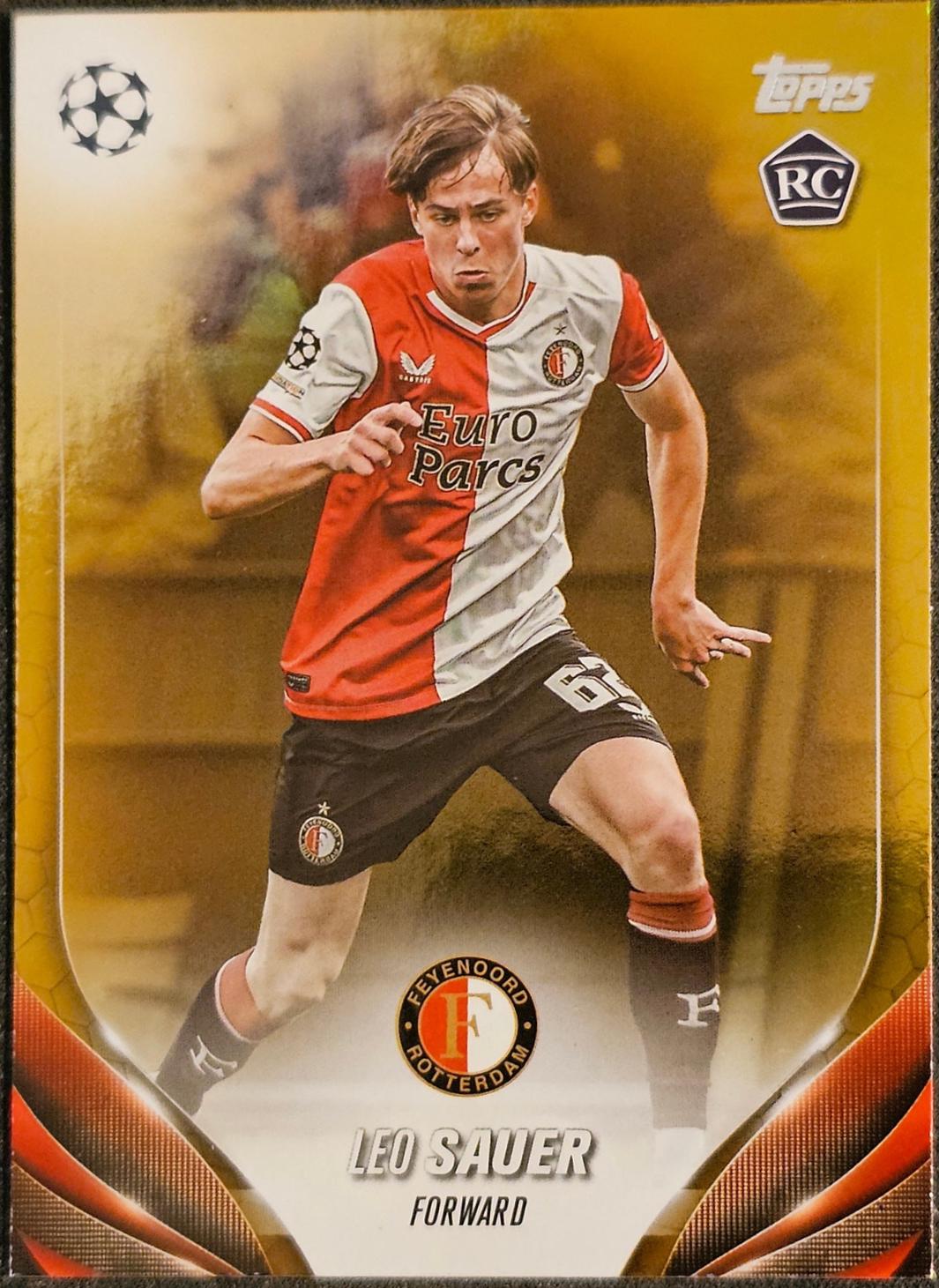 Leo Sauer [Gold Refractor] #129