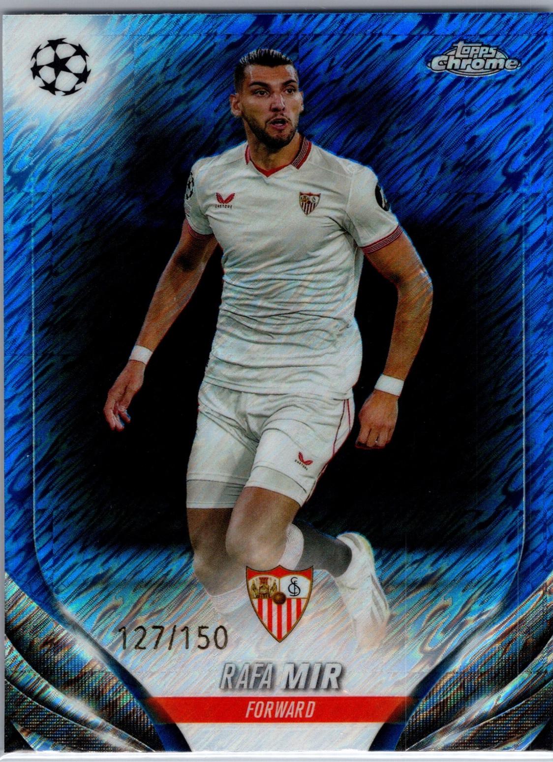 Rafa Mir [Shimmer Blue Refractor] #62