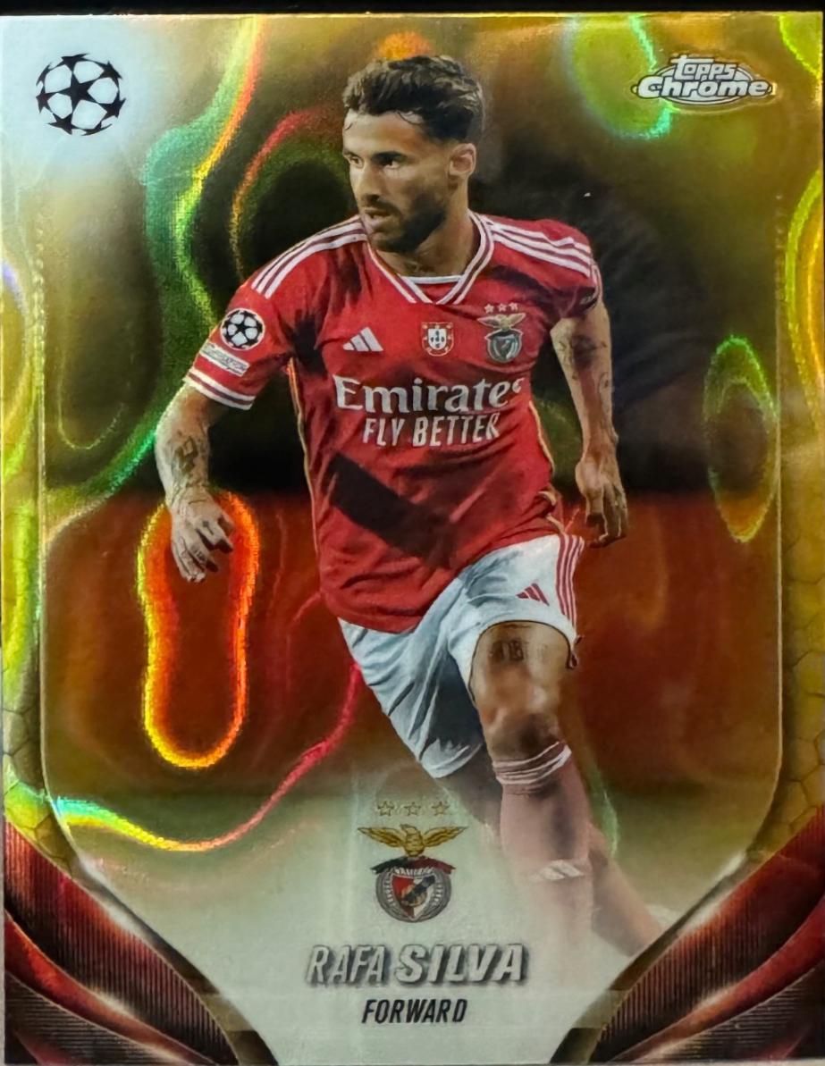 Rafa Silva [Gold Lava Refractor] #161
