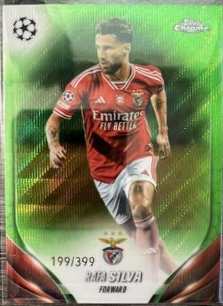 Rafa Silva [Neon Green Wave Refractor] #161