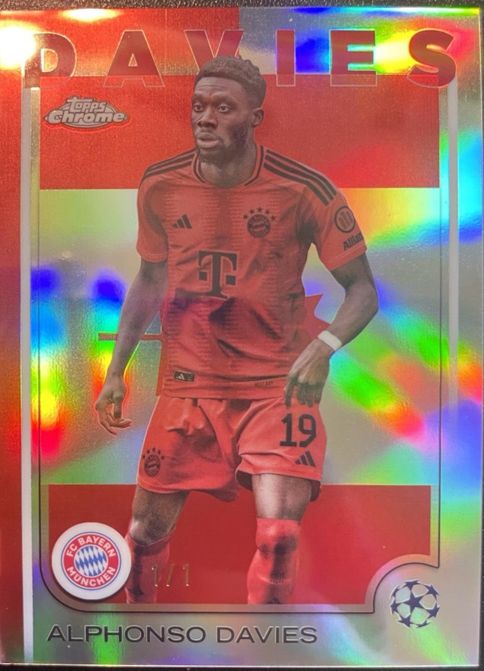 Alphonso Davies [Club Country Refractor] #96