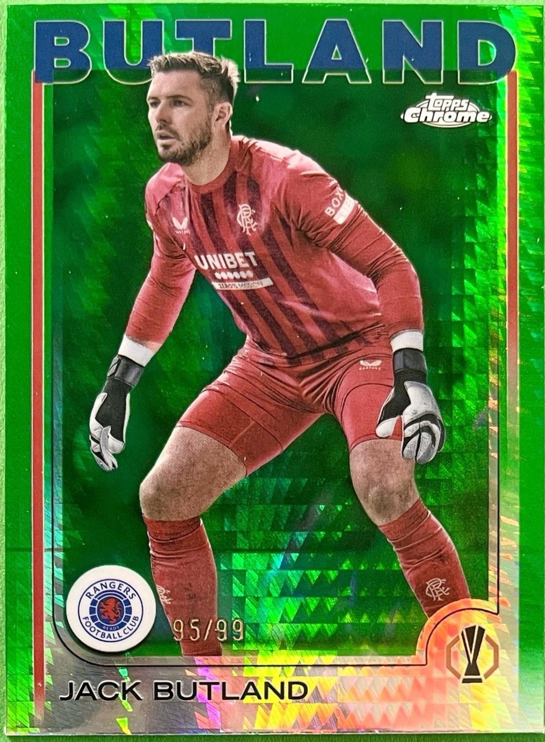 Jack Butland [Green Prism Refractor] #13